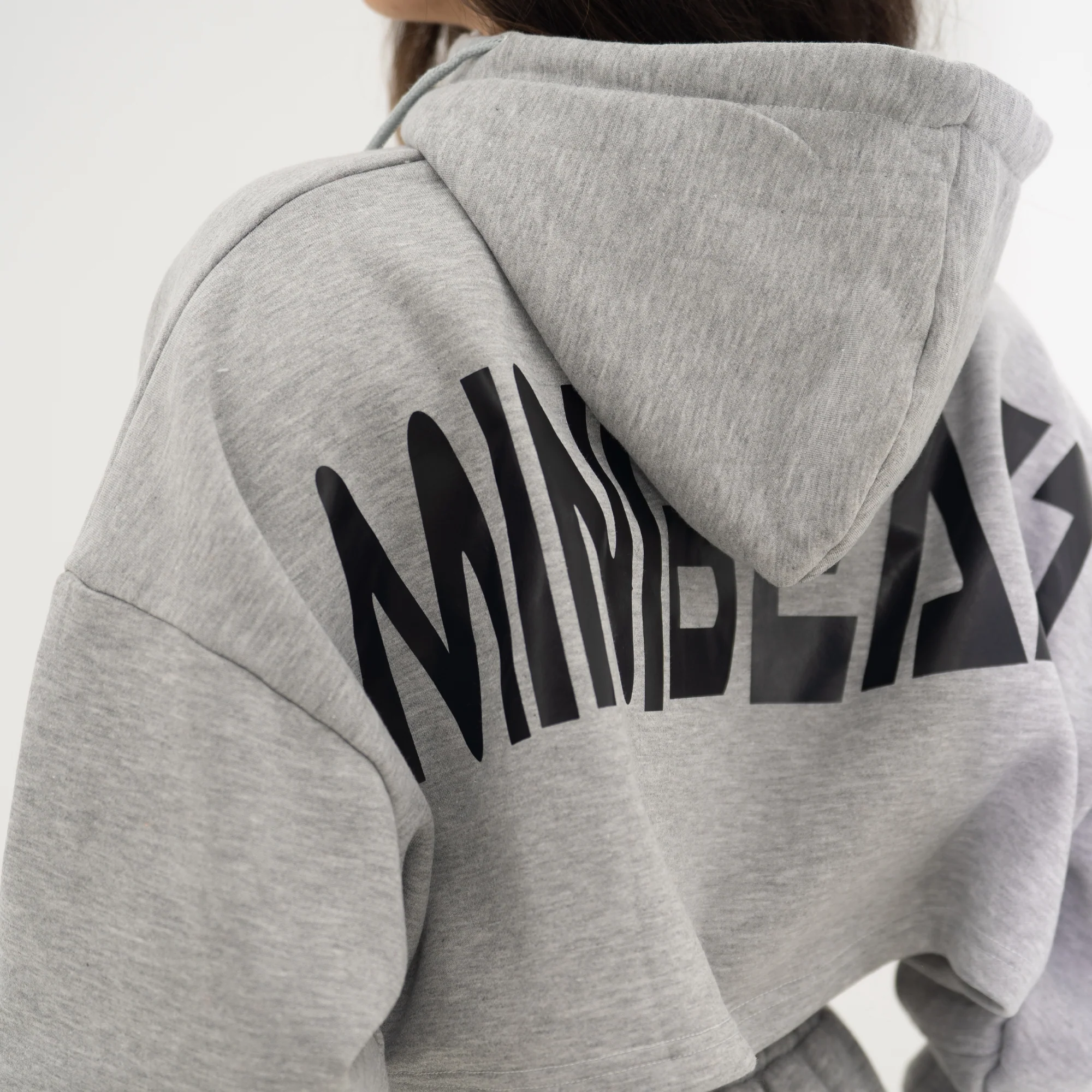 Boyfriend Cropped Hoodie - Image 15