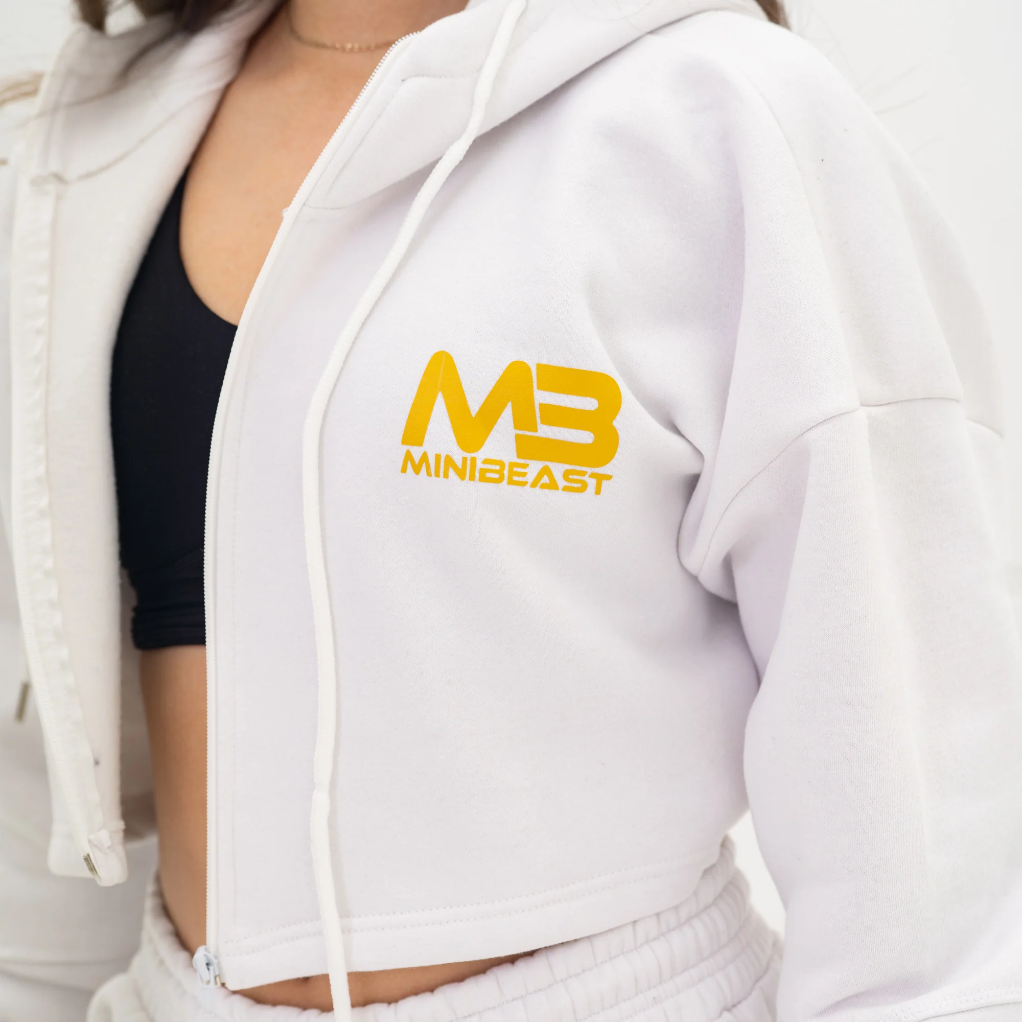 Boyfriend Cropped Hoodie - Image 22