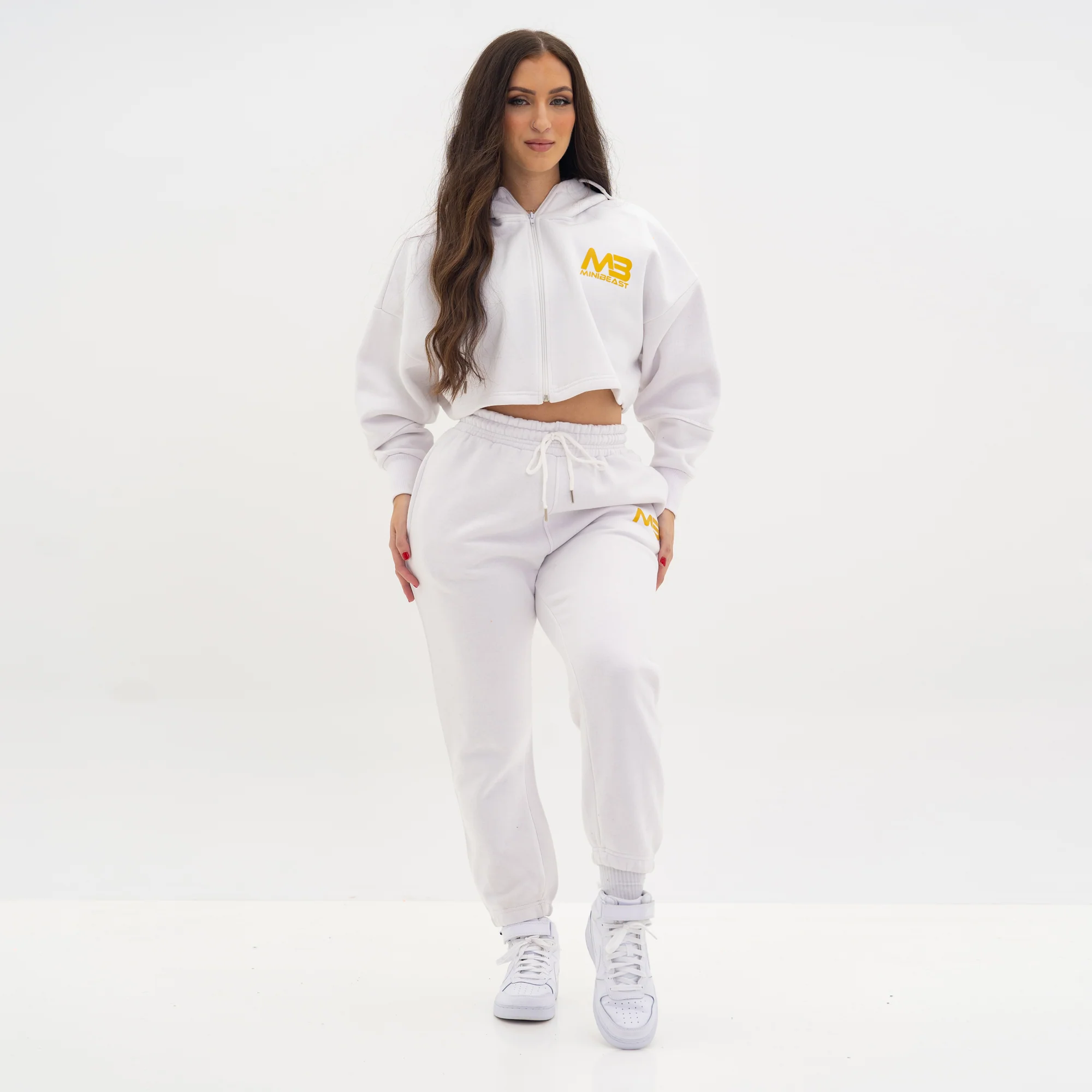 Boyfriend Cropped Hoodie - Image 25