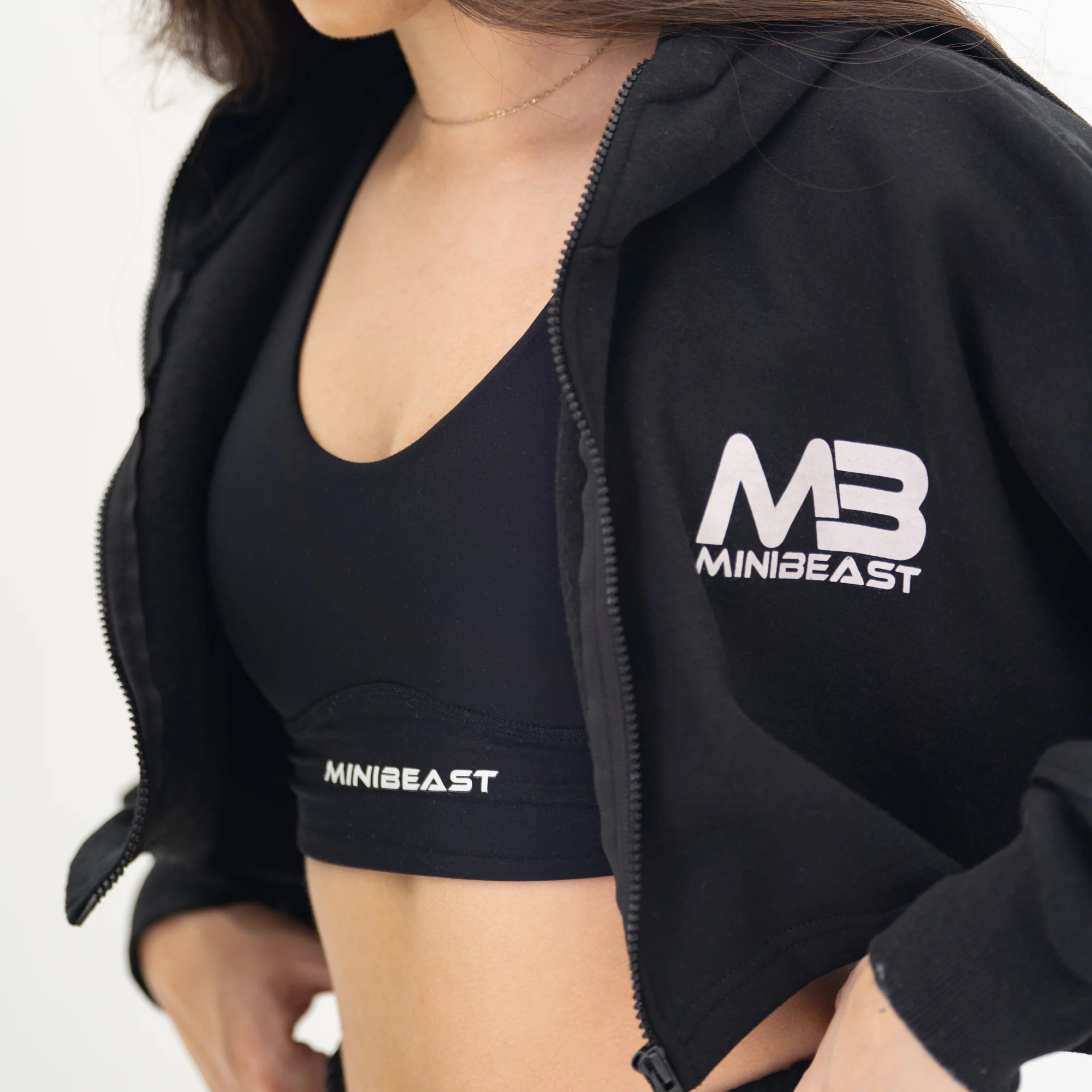 Boyfriend Cropped Hoodie - Image 3