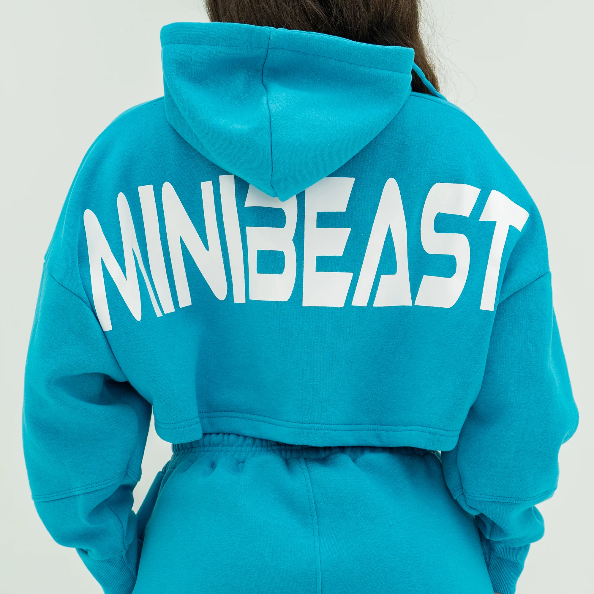 Boyfriend Cropped Hoodie - Image 40