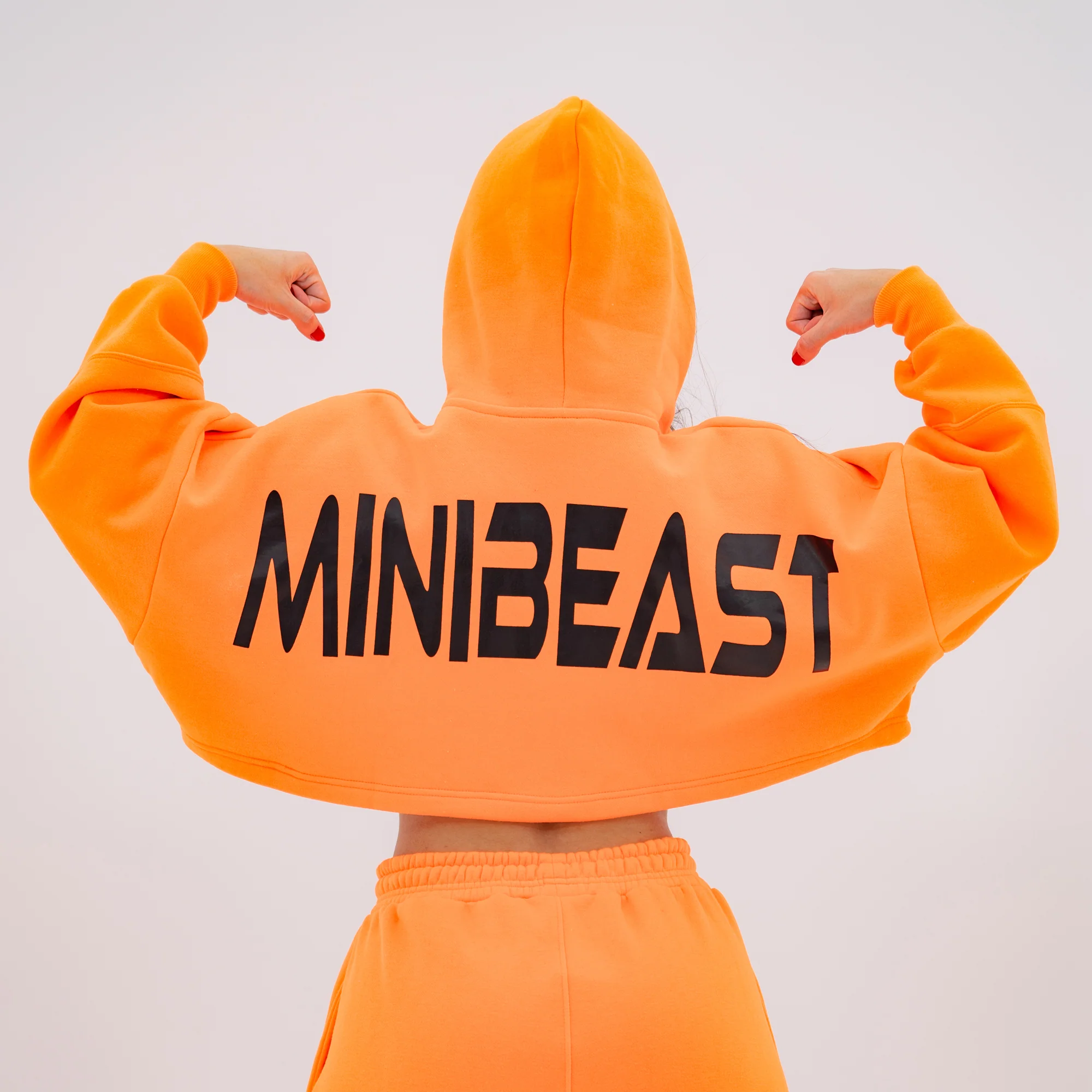 Boyfriend Cropped Hoodie - Image 62