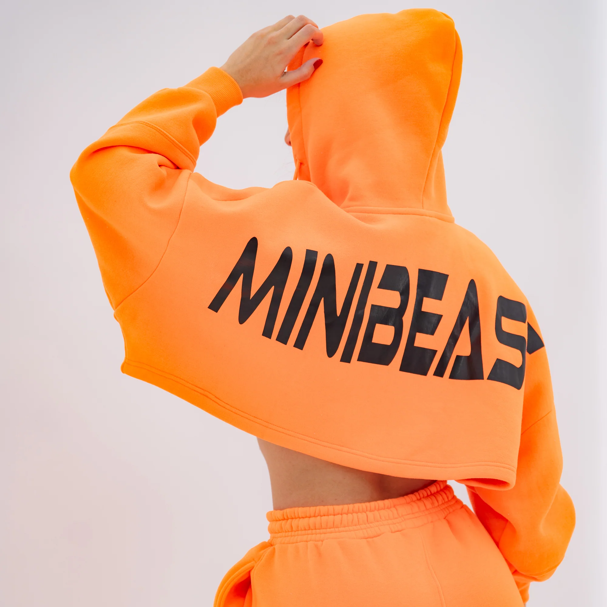 Boyfriend Cropped Hoodie - Image 63
