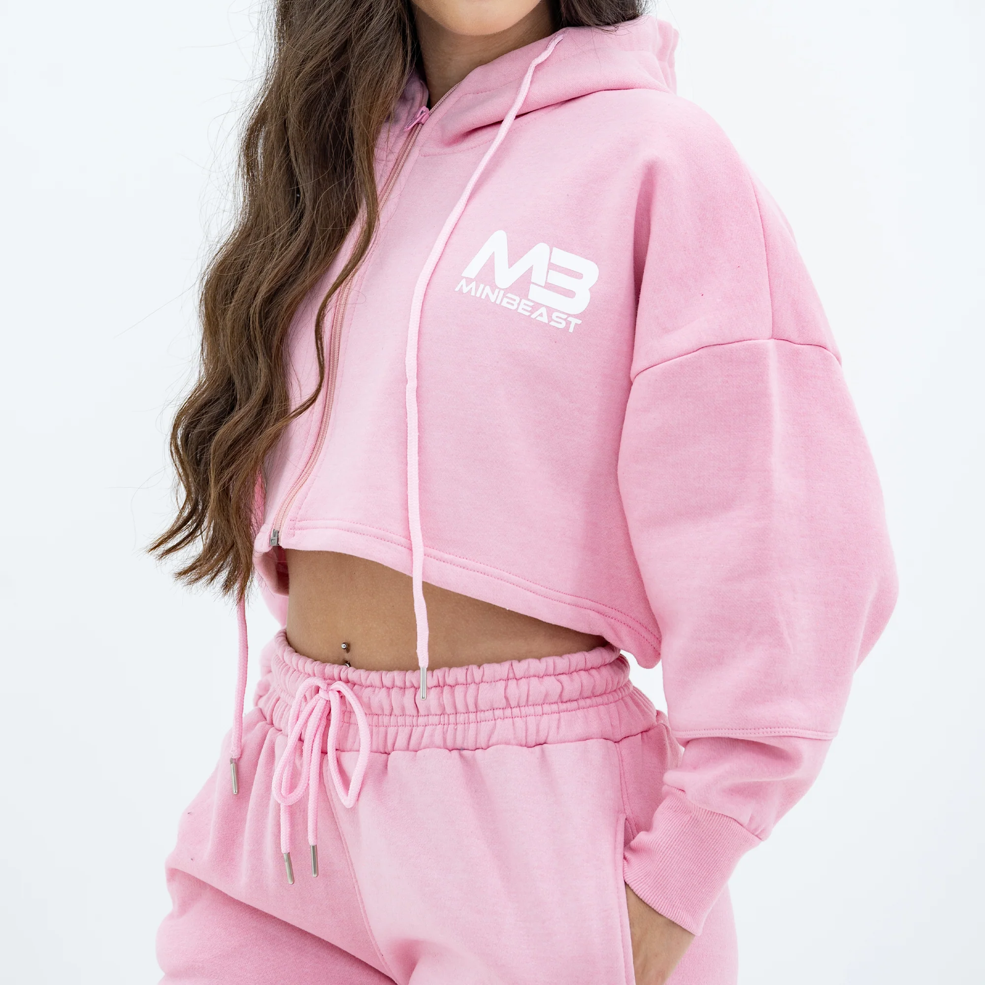 Boyfriend Cropped Hoodie - Image 8