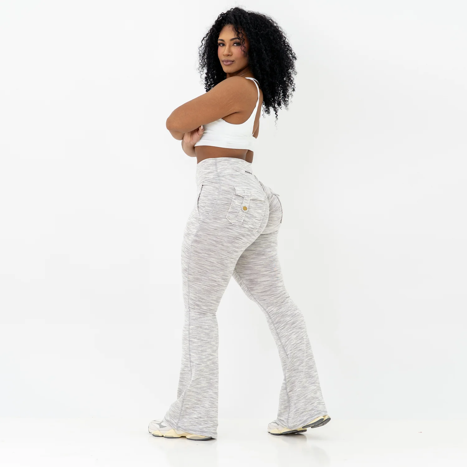 Curve Cargo EVO Flare Leggings - Image 18