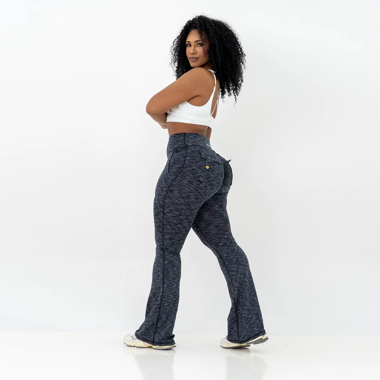 Curve Cargo EVO Flare Leggings - Image 23