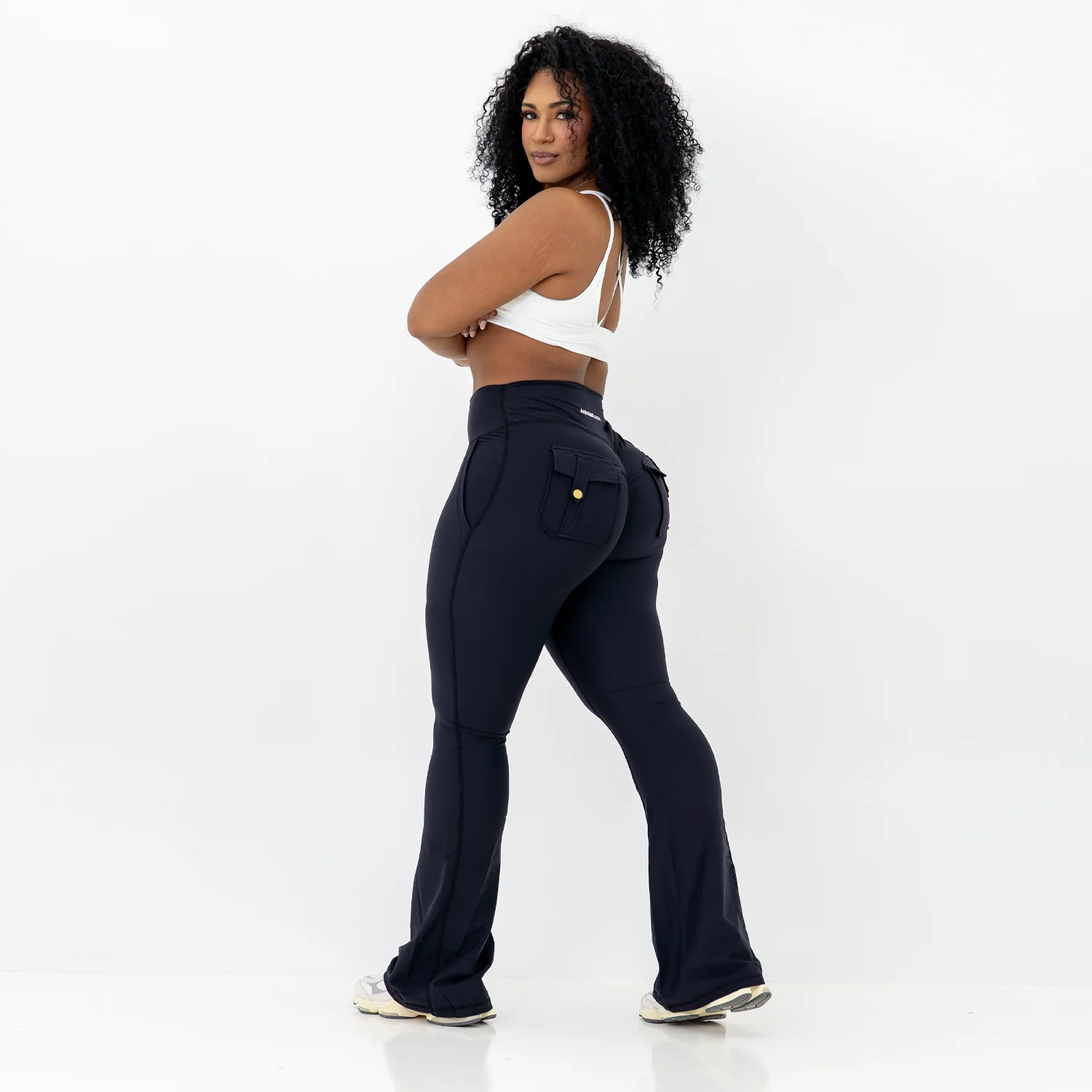Curve Cargo EVO Flare Leggings - Image 3