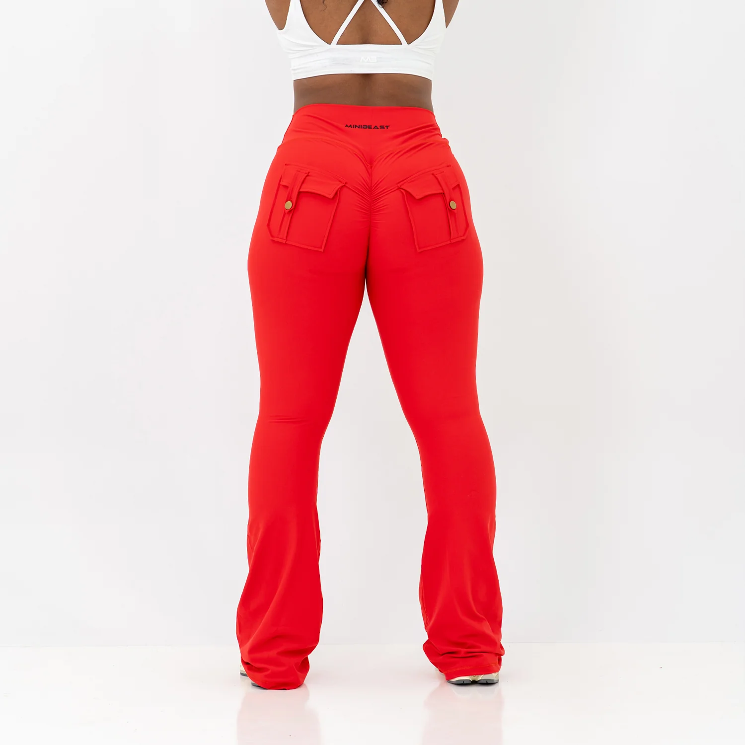 Curve Cargo Flare Leggings - Image 15