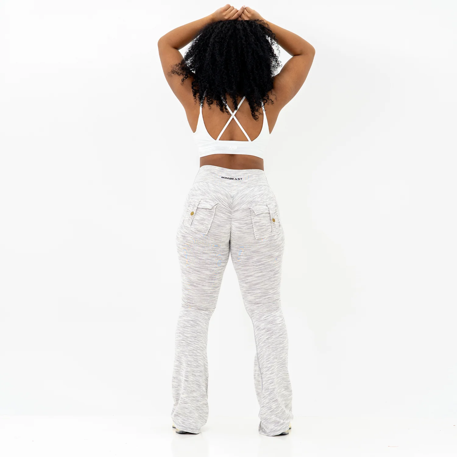 Curve Cargo Flare Leggings - Image 23