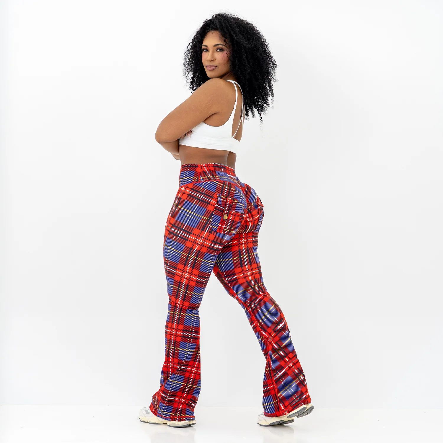 Curve Cargo Flare Leggings - Image 27