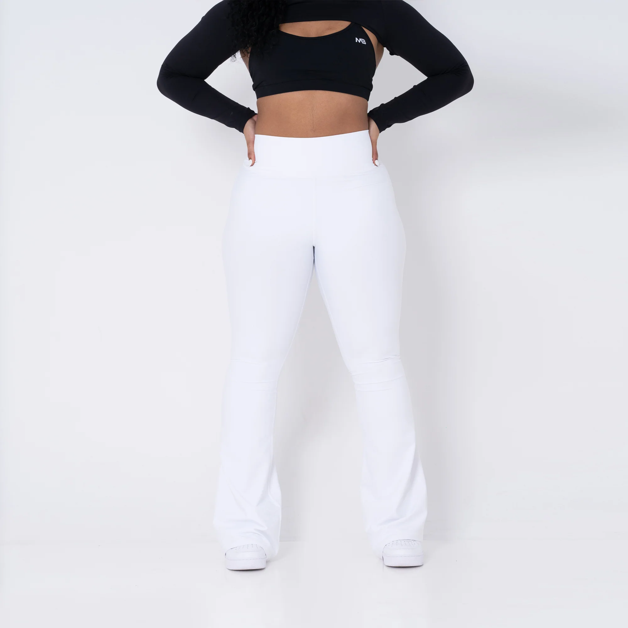 Curve Cargo Flare Leggings - Image 6
