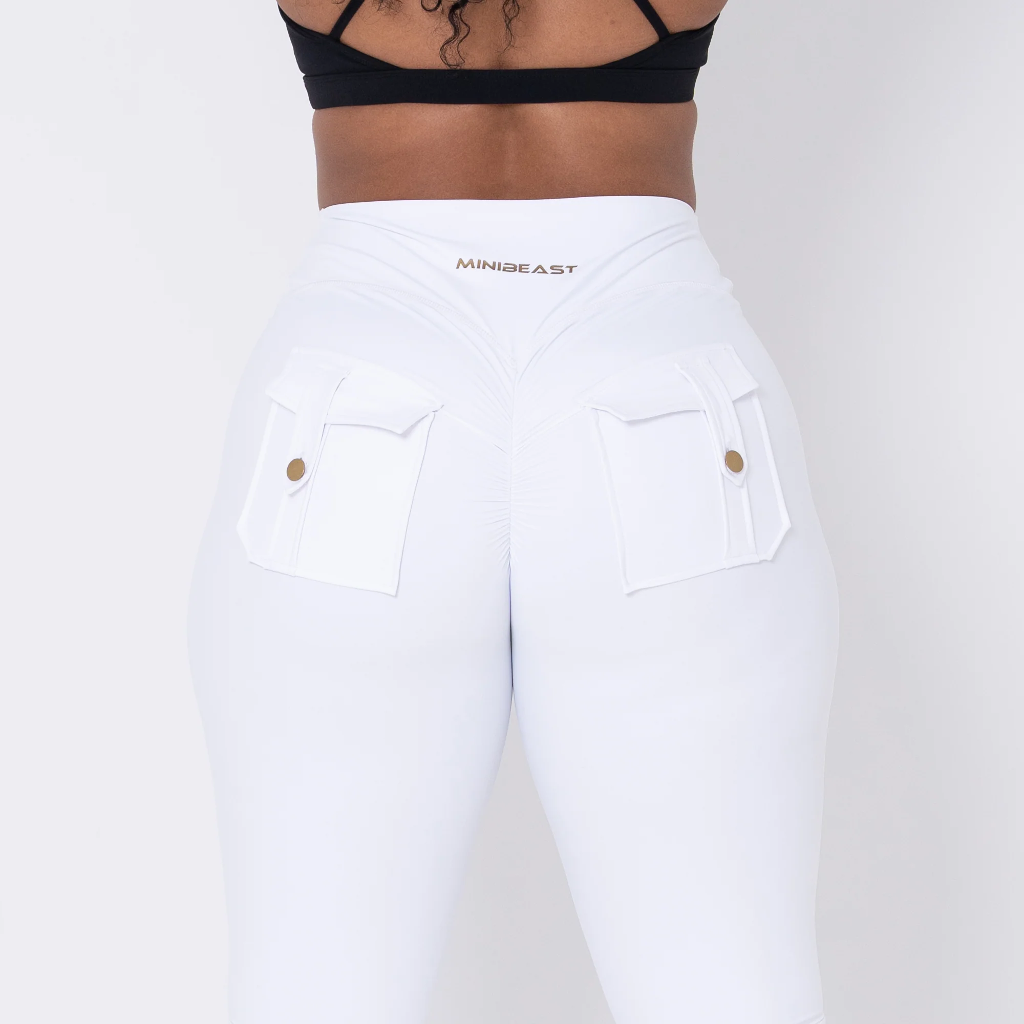 Curve Cargo Flare Leggings - Image 9