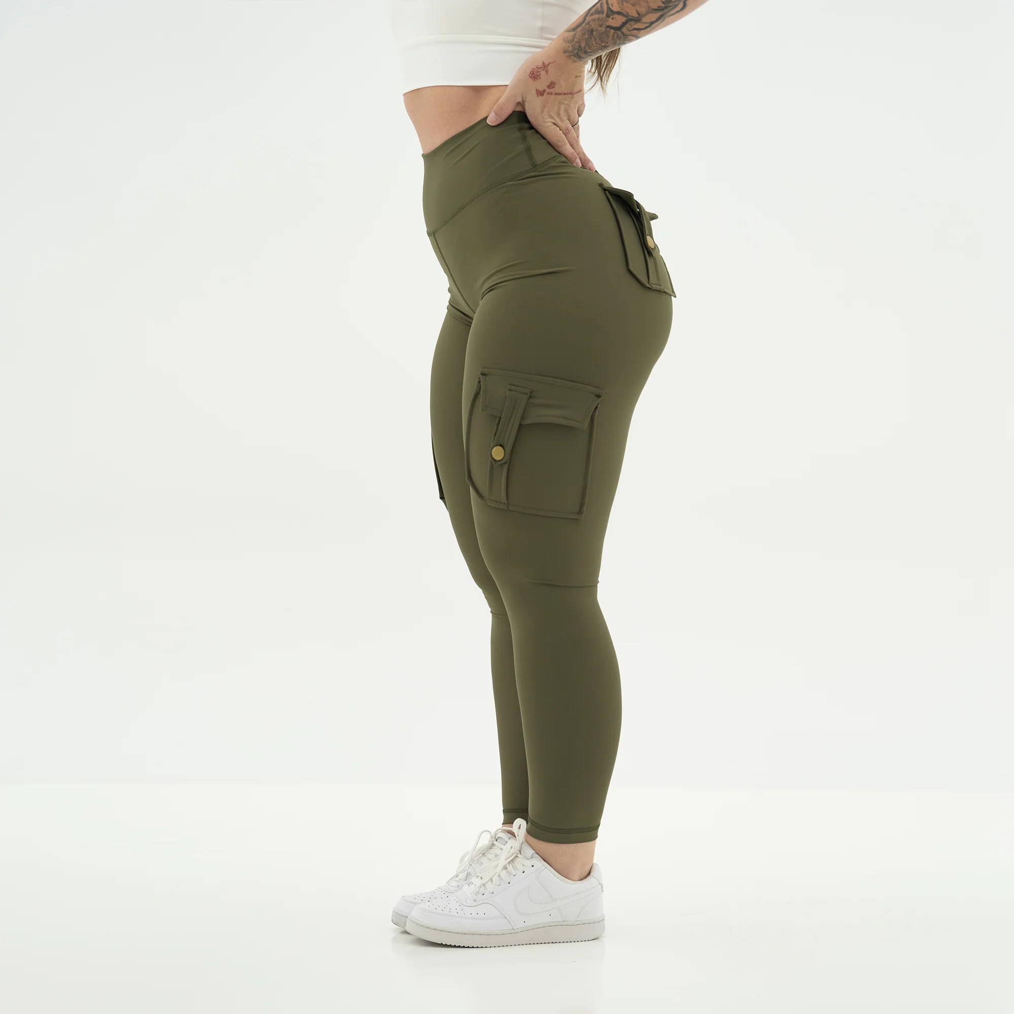 Curve Cargo Leggings - Image 166