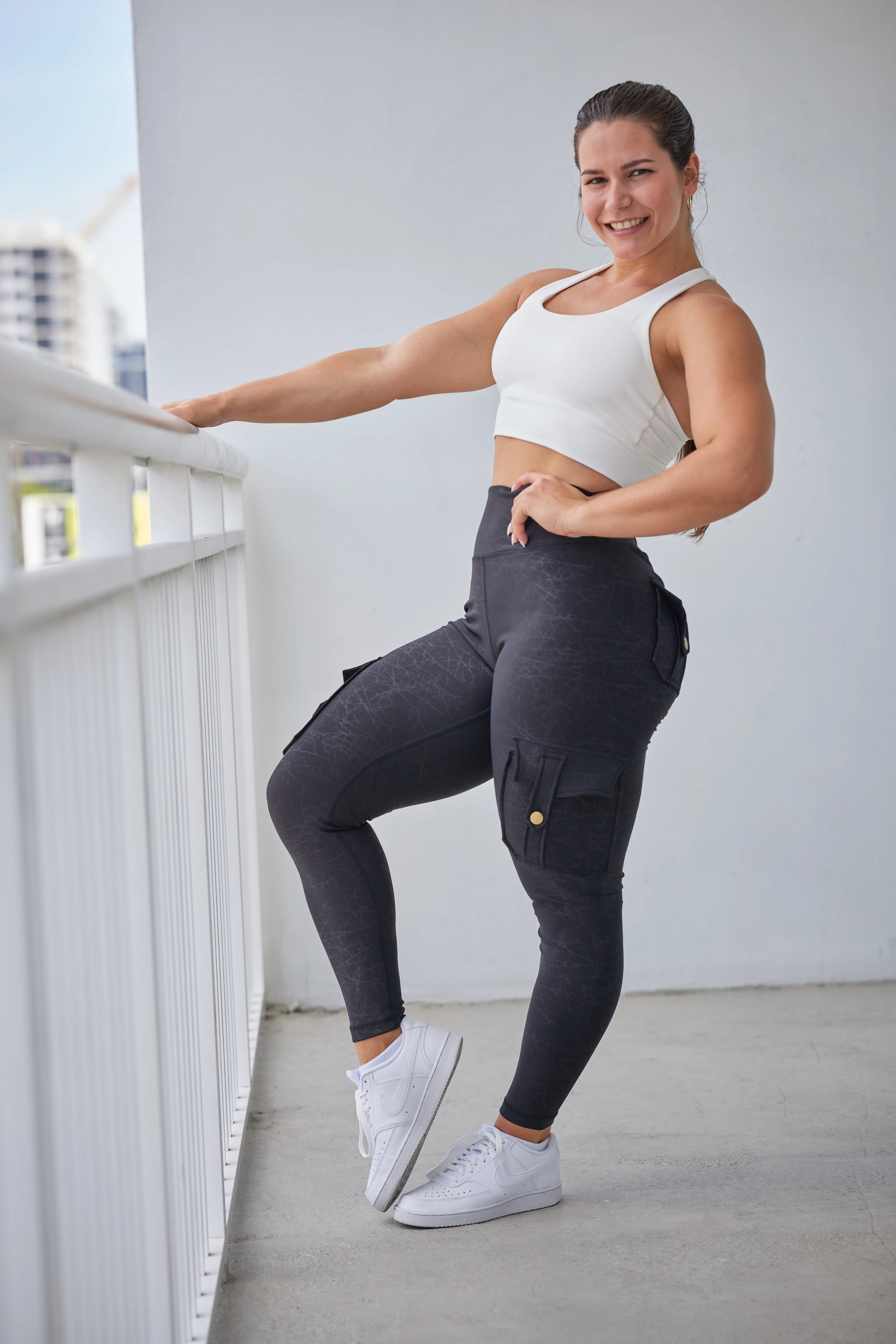 Curve Cargo Leggings - Image 22