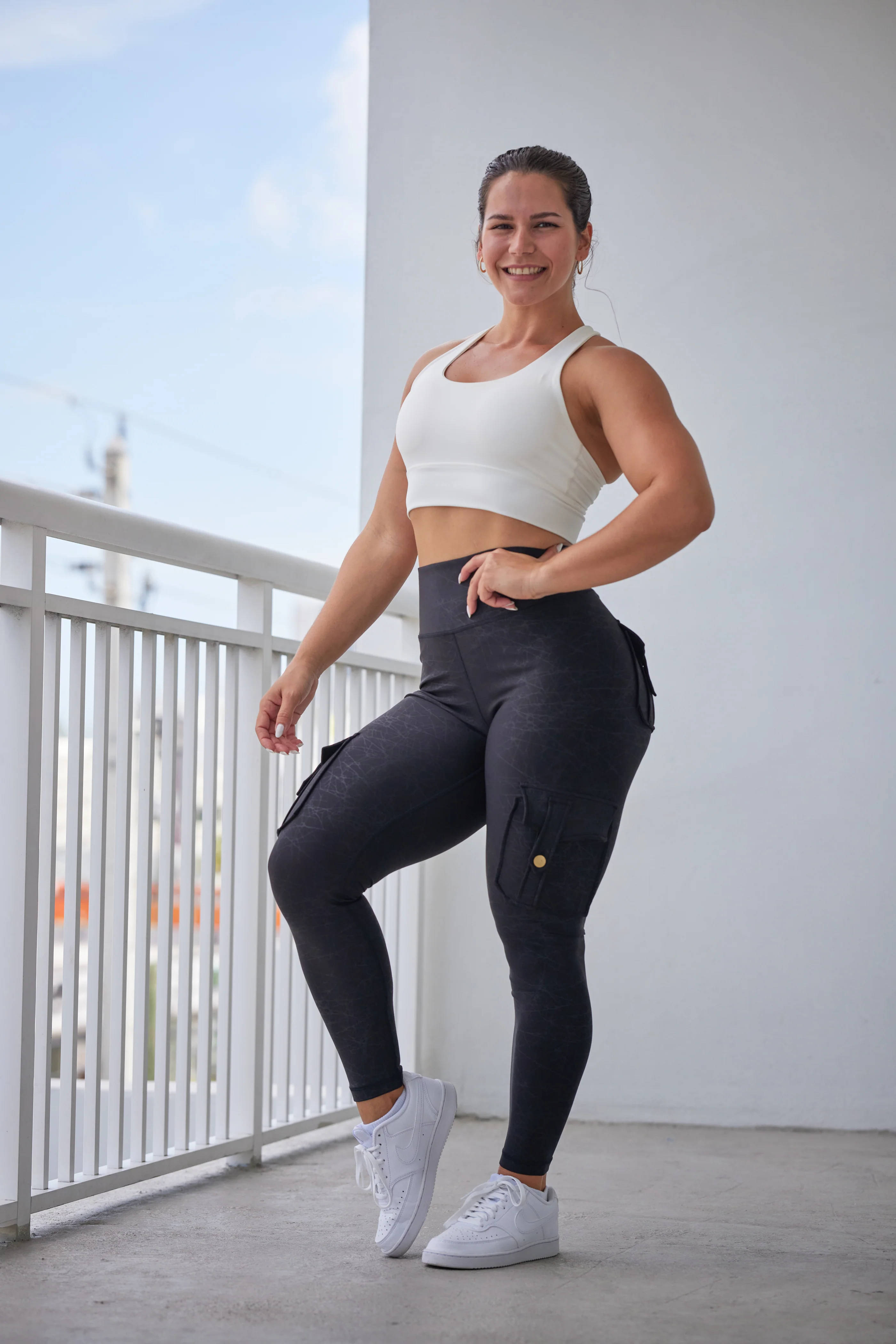 Curve Cargo Leggings - Image 27