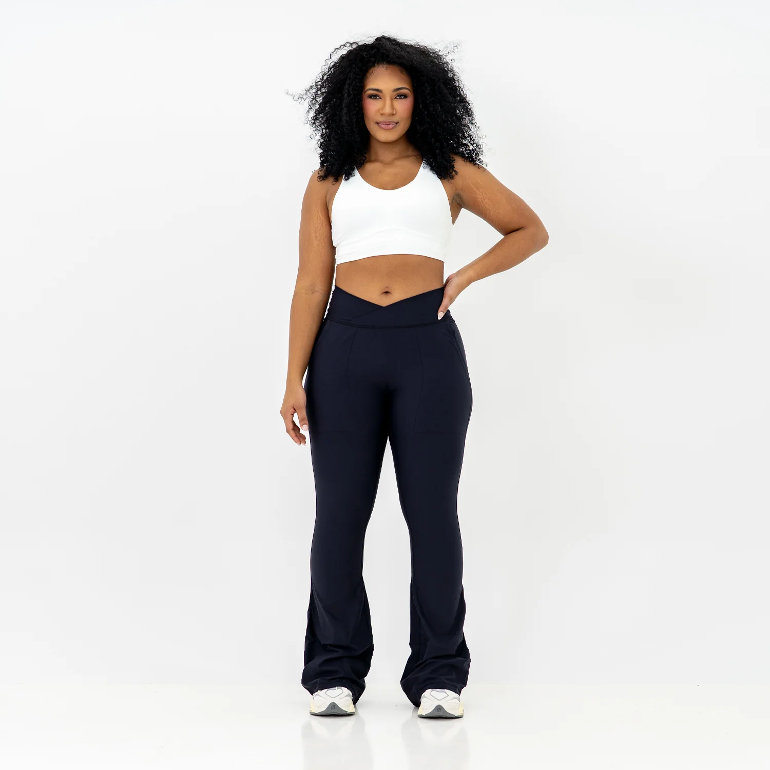 Curve-V Cargo EVO Flare Leggings - Image 2