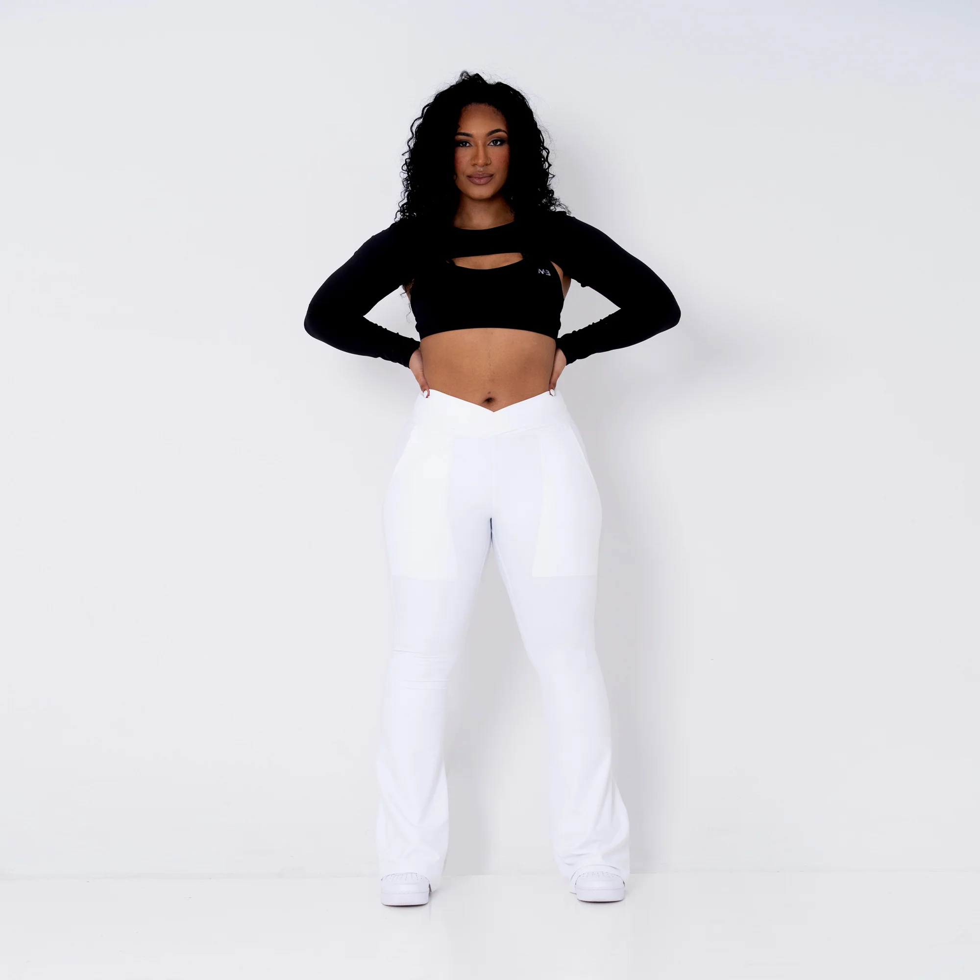 Curve-V Cargo EVO Flare Leggings - Image 6