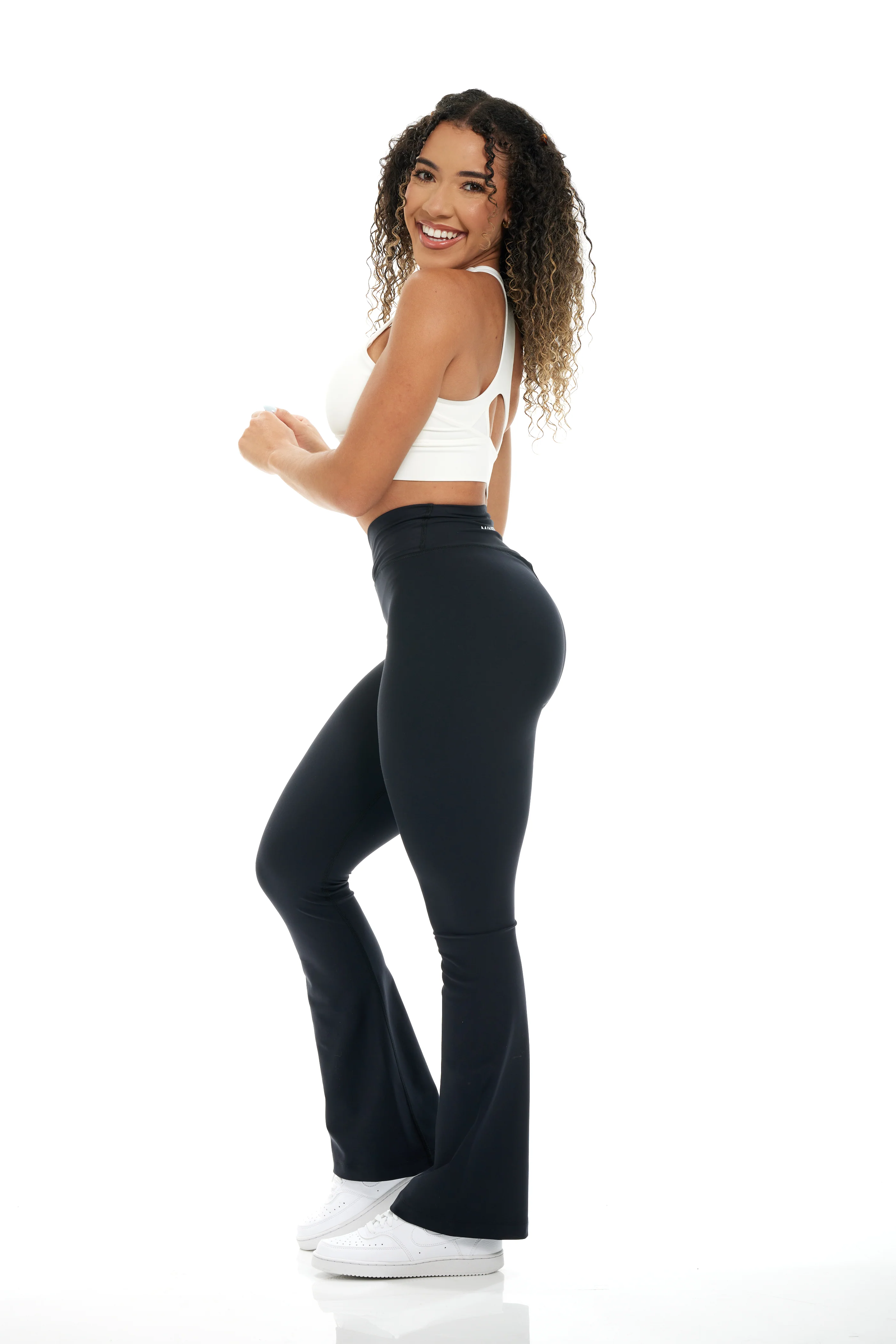 Curve-V Classic Flare Leggings - Image 21