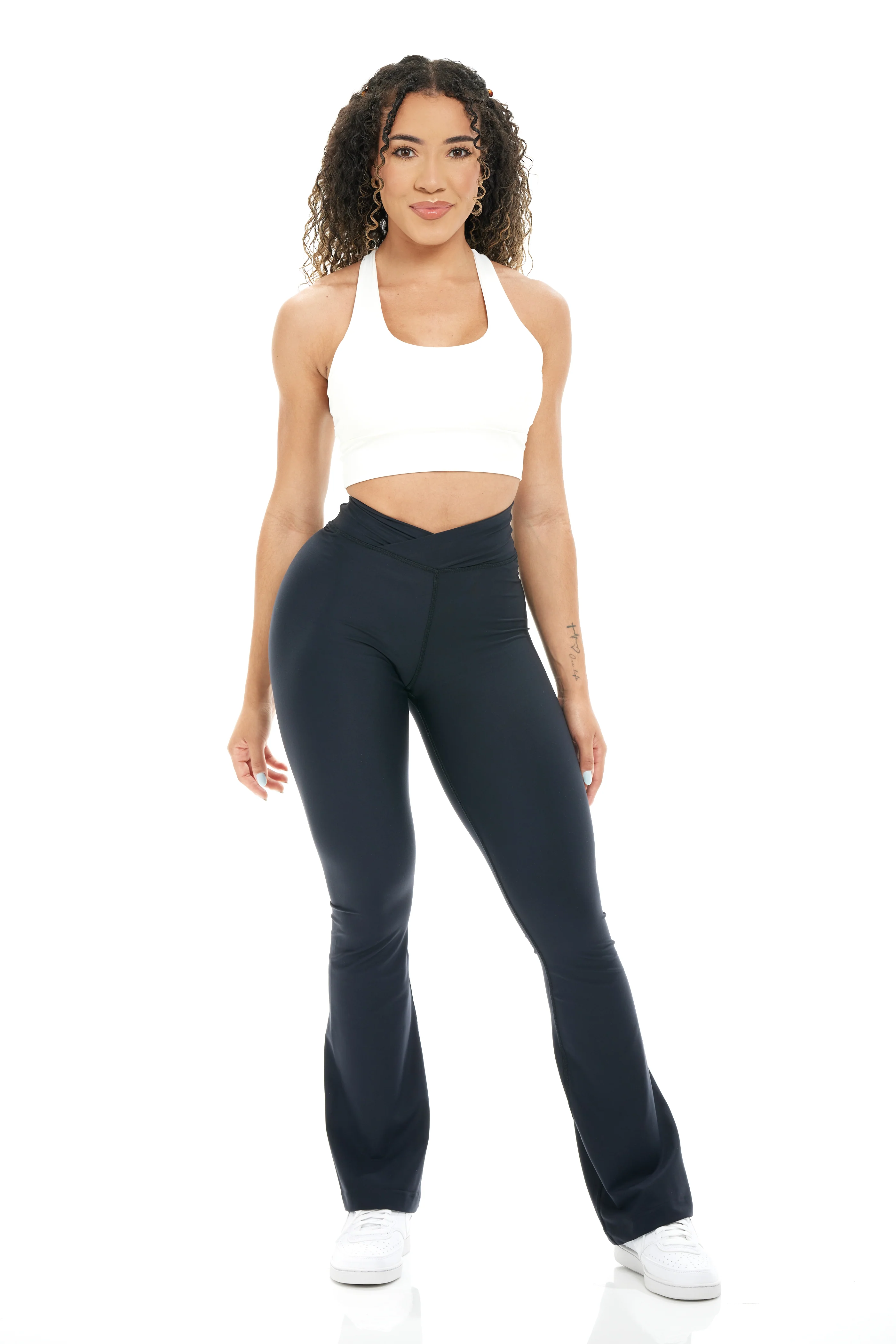 Curve-V Classic Flare Leggings - Image 26