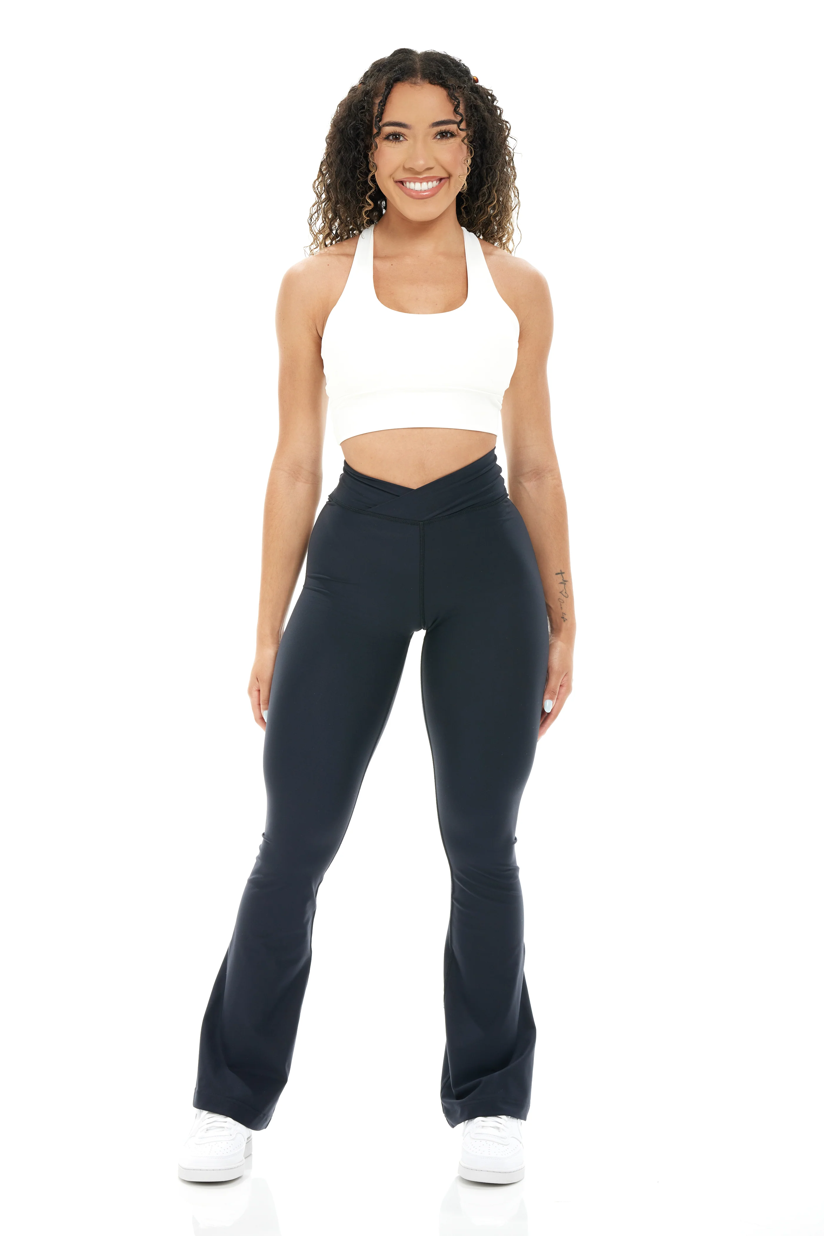 Curve-V Classic Flare Leggings - Image 28
