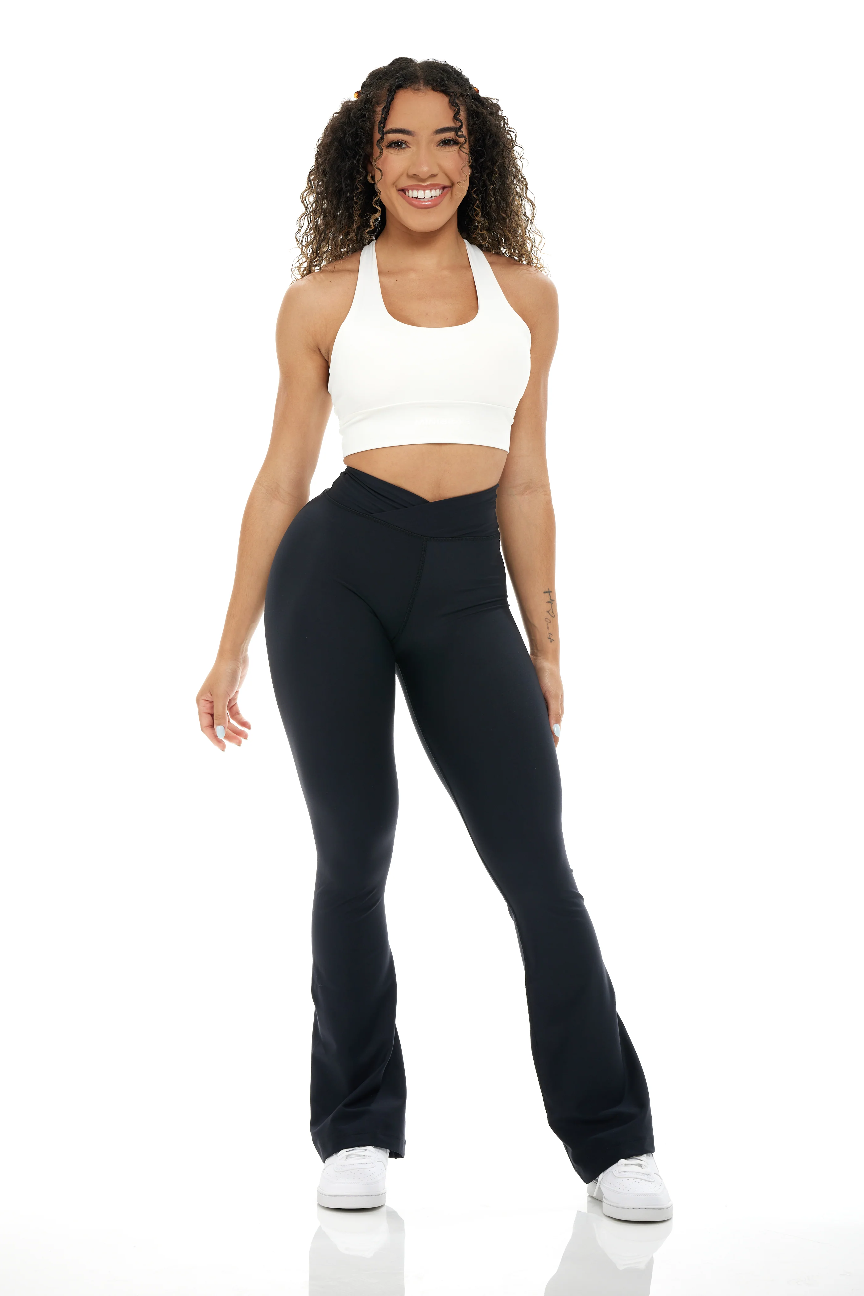 Curve-V Classic Flare Leggings - Image 34