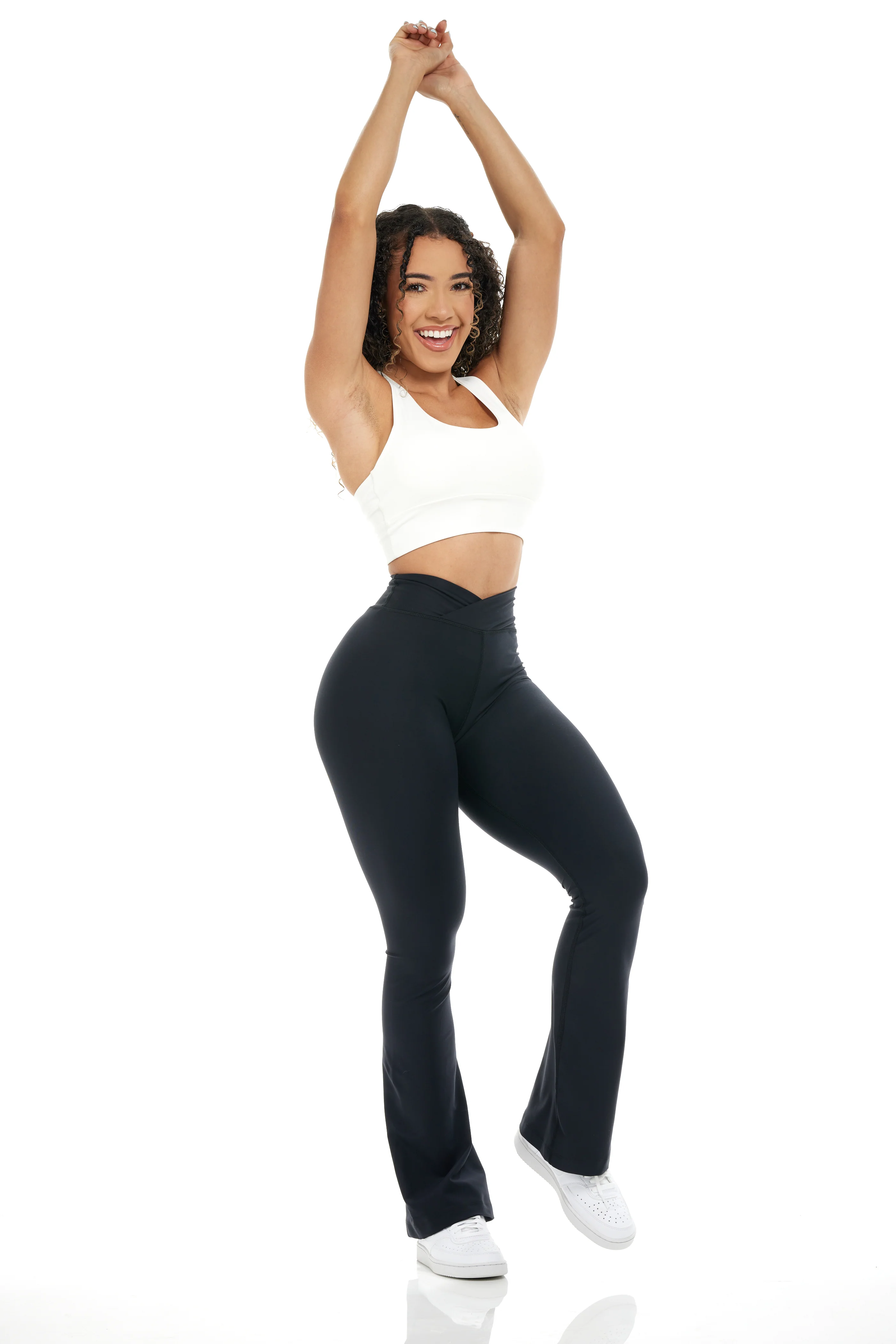 Curve-V Classic Flare Leggings - Image 37