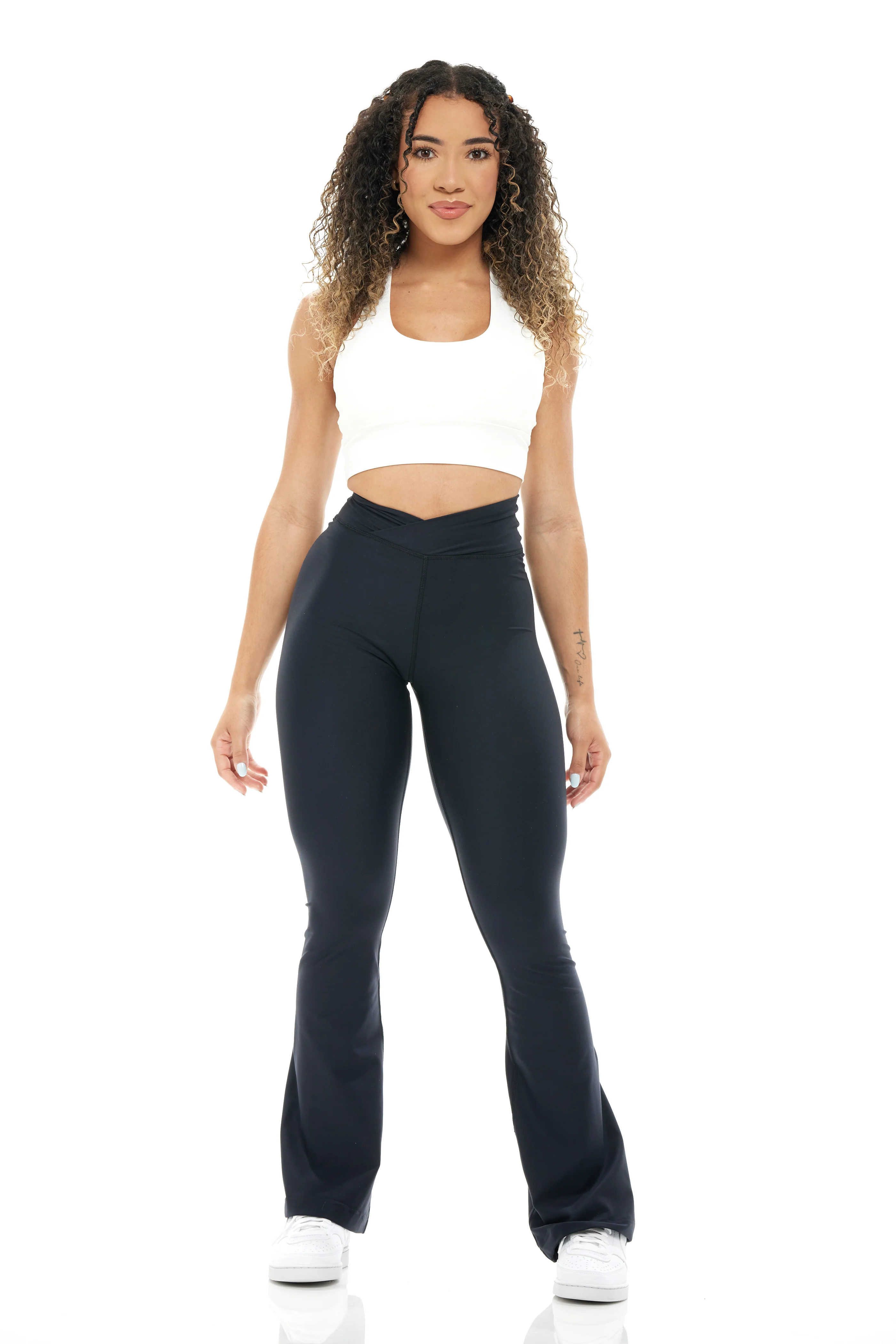 Curve-V Classic Flare Leggings - Image 7
