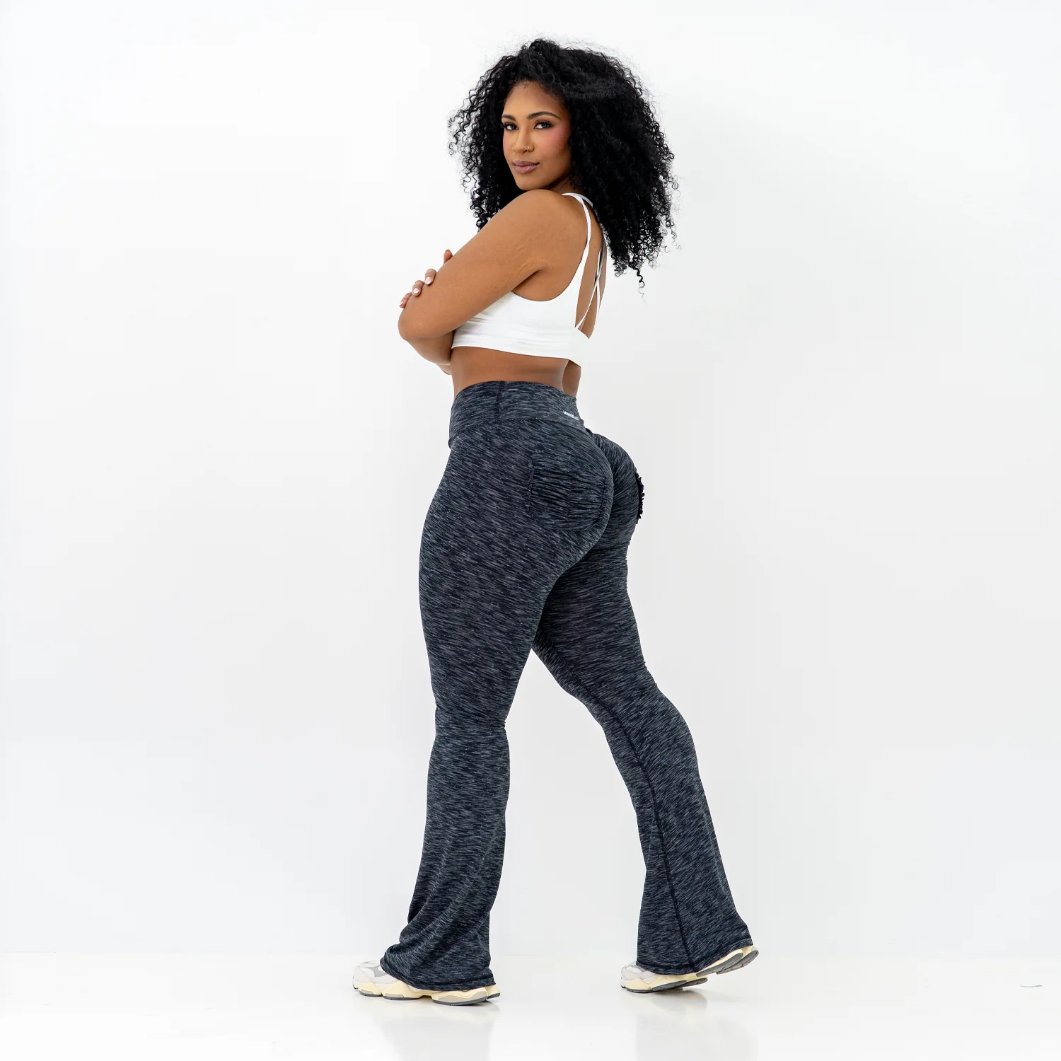 Curve-V X Flare Leggings - Image 8