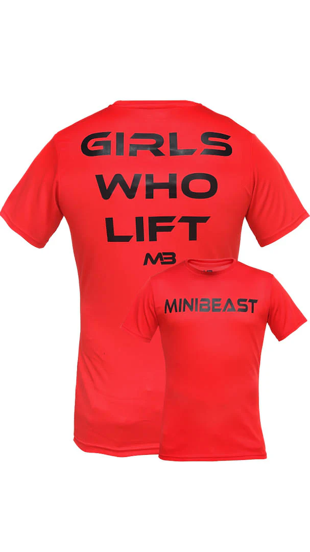 "Girls Who Lift" Performance Unisex Tee - Image 13