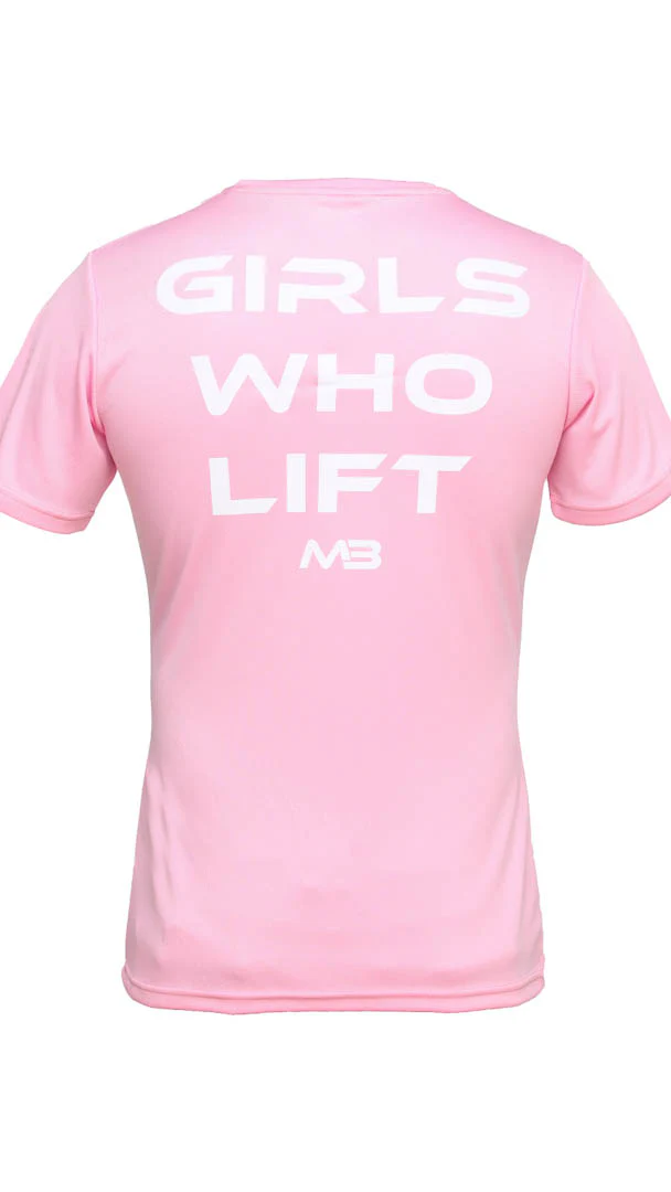 "Girls Who Lift" Performance Unisex Tee - Image 6