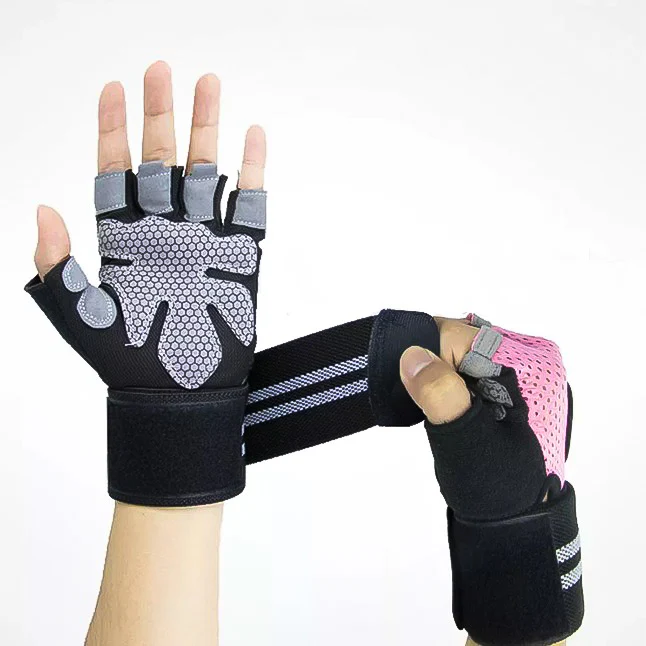 Lifting Wrist Wrap Gloves - Image 6