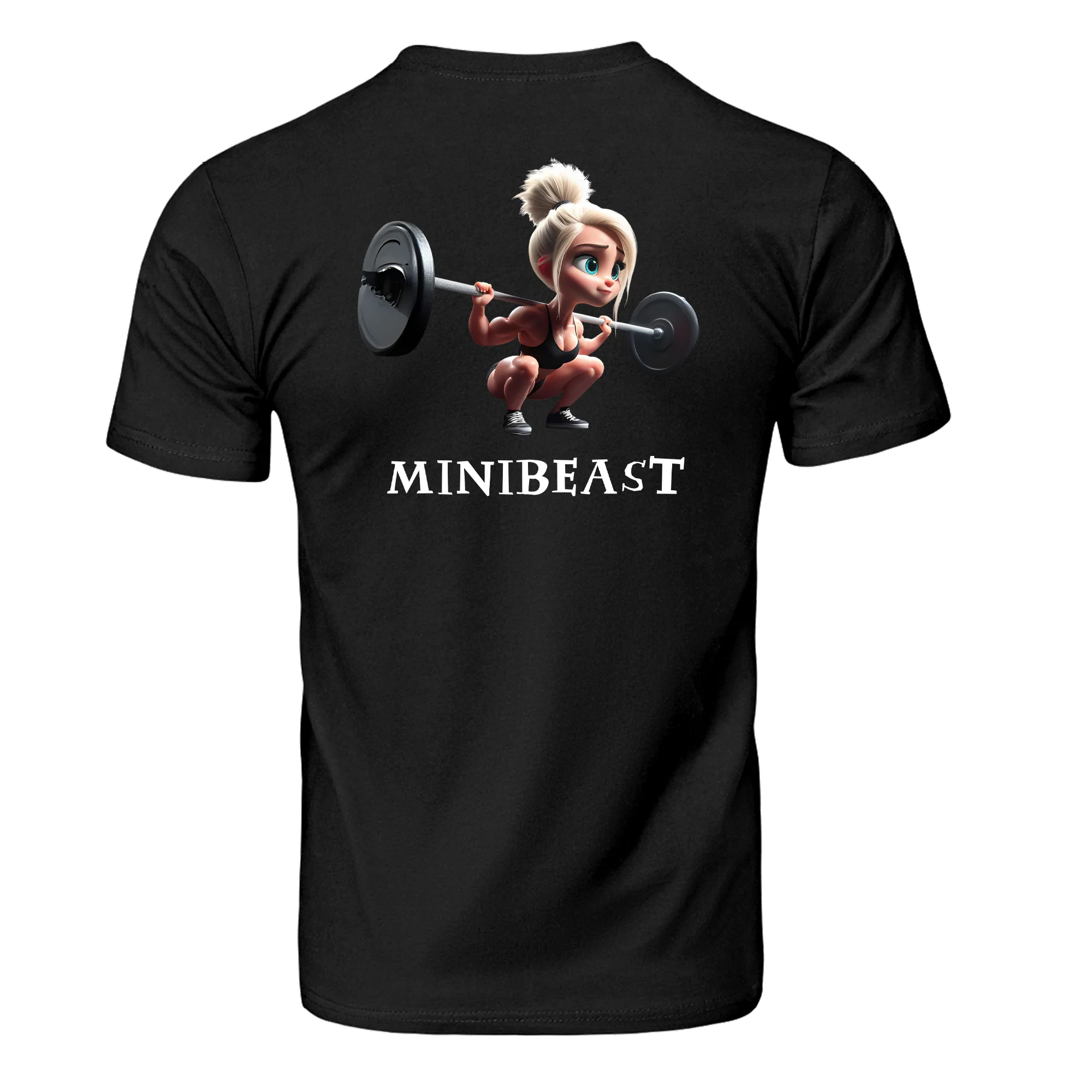 Misscarriejune cartoon squat Unisex Tee - Image 3